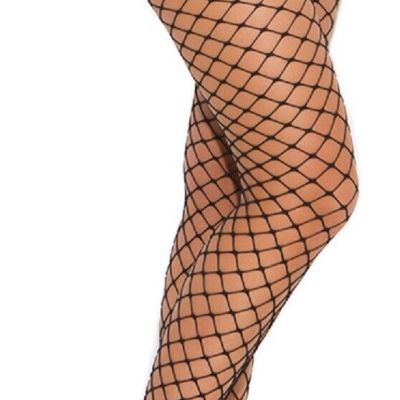 sexy ELEGANT MOMENTS diamond FENCE net FISHNET stockings PANTYHOSE tights NYLON